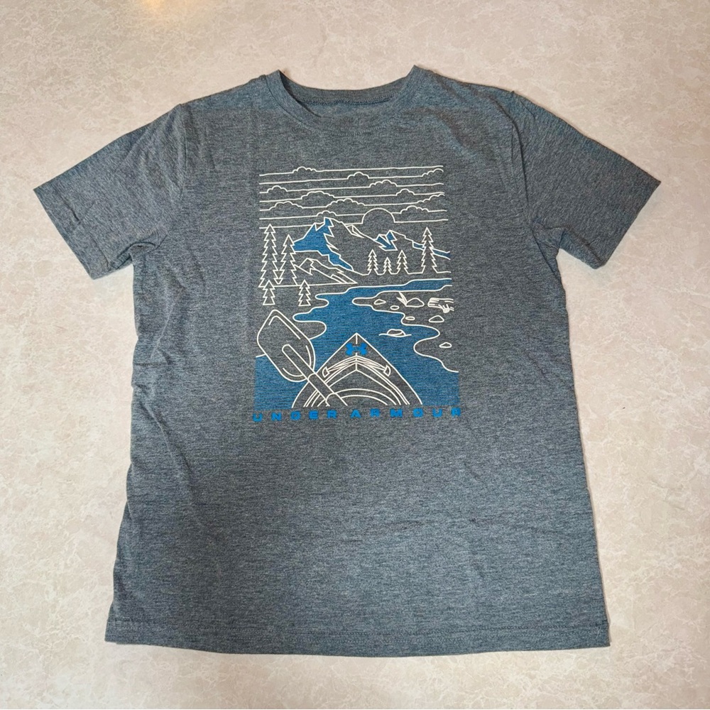 Under Armour Gray Scenic Graphic Tee